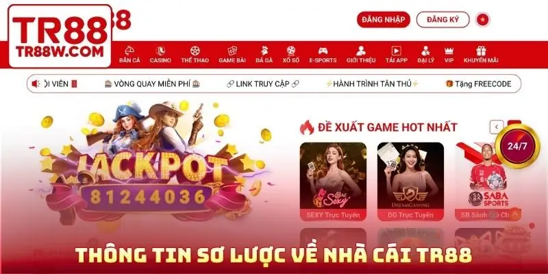 Thông tin sơ lược về nhà cái TR88